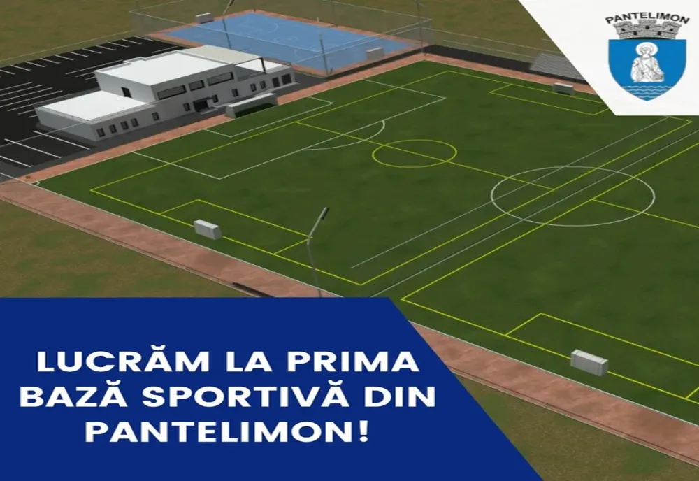 Ilfov. A fost ridicată clădirea noii baze sportive din Pantelimon