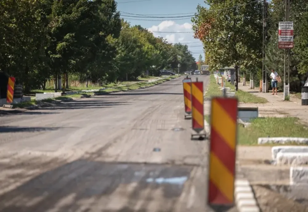 Ilfov. Se reface DJ 101 B, pe 12,8 km, la Snagov