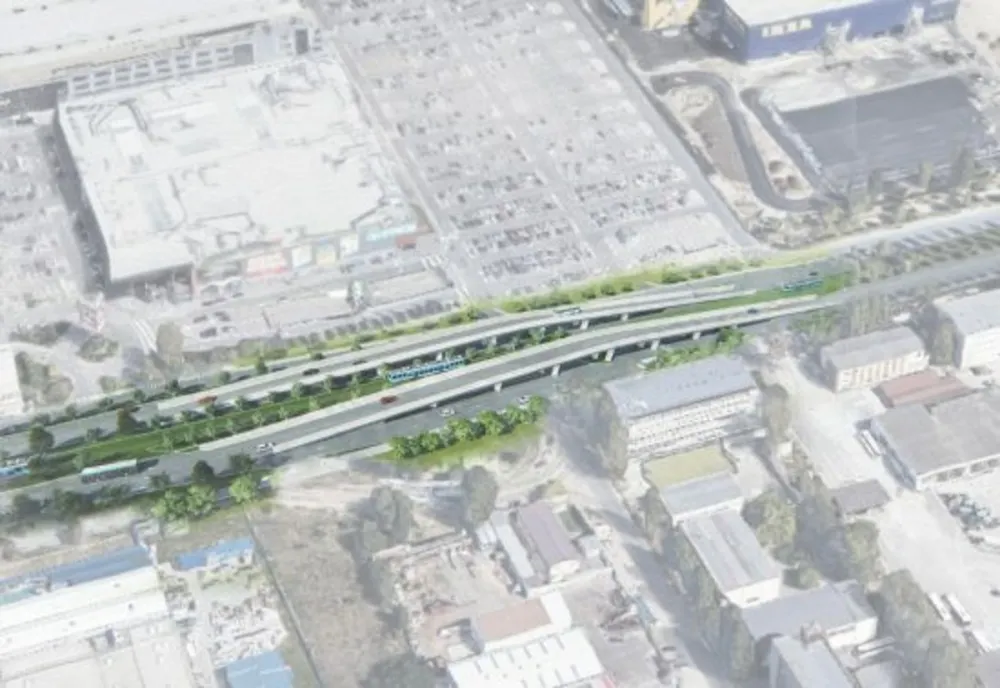 Restricții de circulație la intrarea în București de pe Autostrada Soarelui