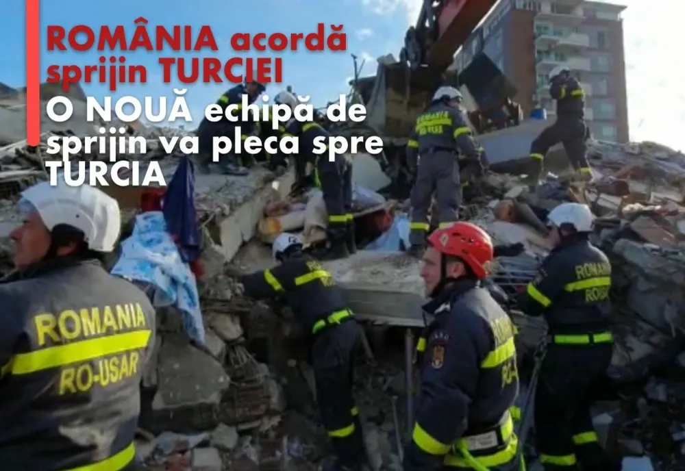 O echipă de salvatori de la ISU-BIF pleacă în Turcia