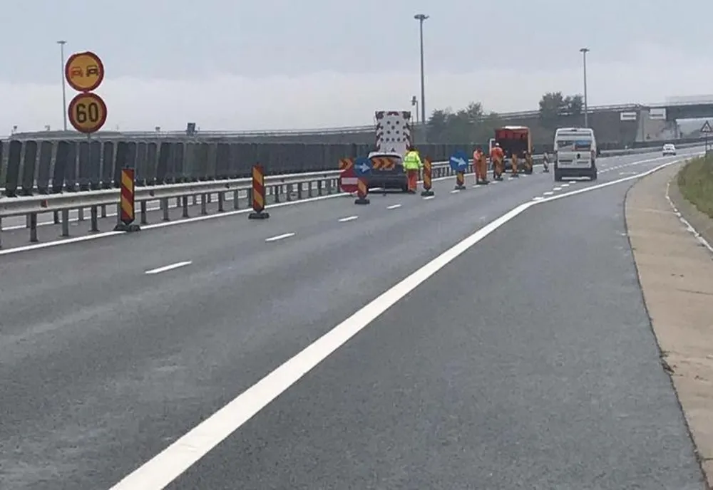Restricții de trafic pe Autostrada A3 în județul Ilfov. Se execută lucrări la nodul rutier ce face legătura cu Centura București