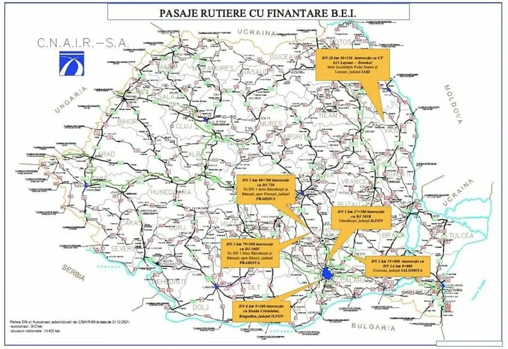 Ilfov. Sunt ofertanţi pentru încă un lot de pasaje rutiere pe drumurile naţionale
