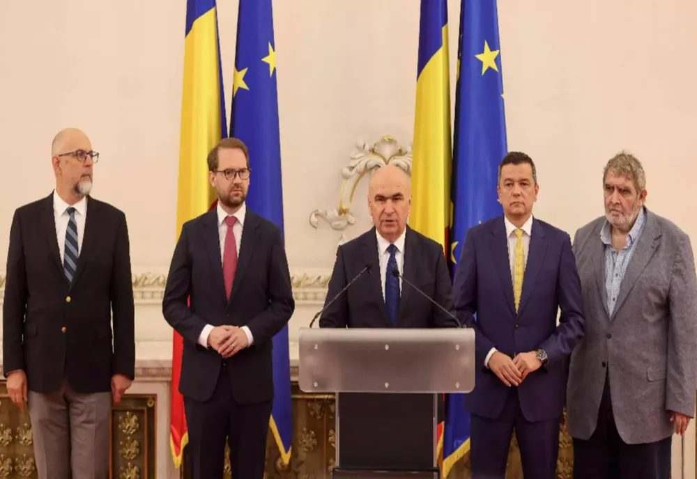 ȘEDINȚĂ CU SCÂNTEI LA COALIȚIE. REFORMELE, PUSE ÎN AȘTEPTARE; FOCUS PE PNRR ȘI ”ANGHEL SALIGNY