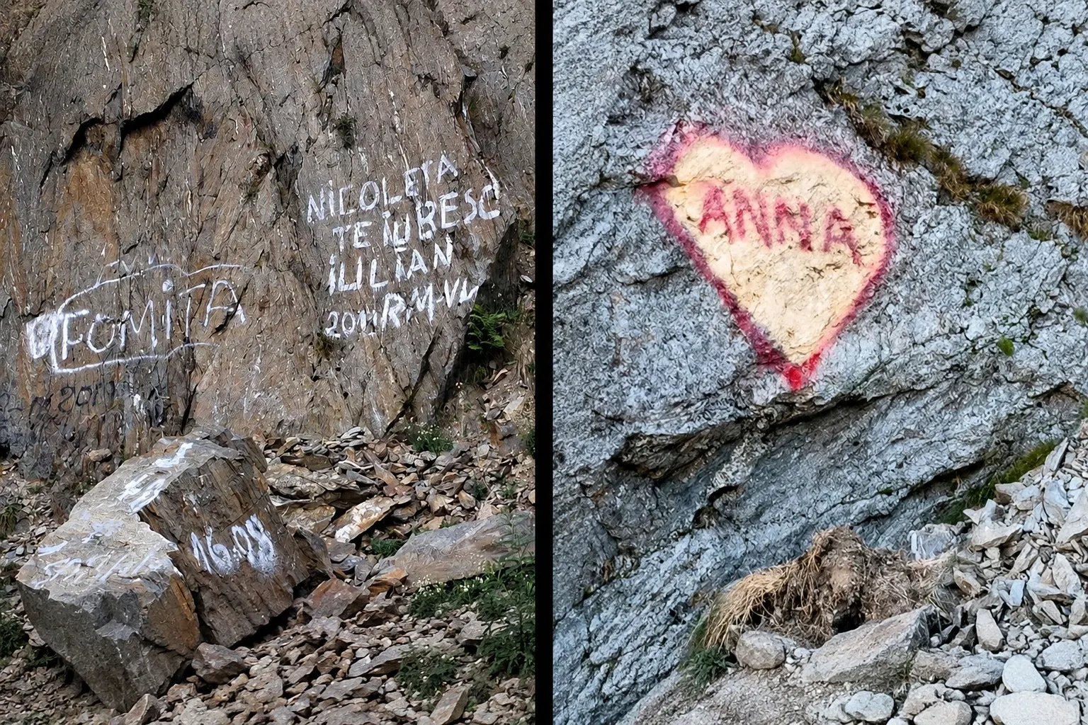 Vandalism/ Colaj foto 