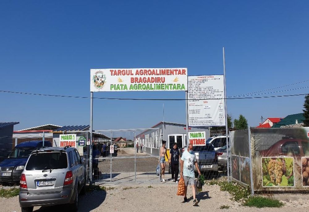 Târgul de la Bragadiru s-a redeschis după mai bine de trei luni