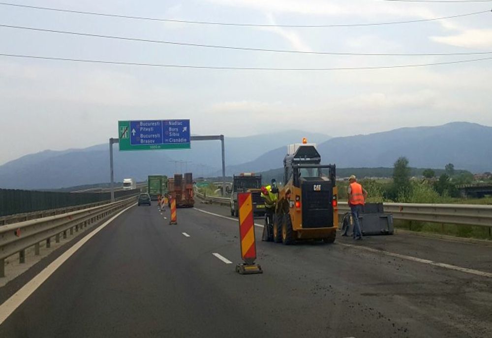 Lucrări de reparații pe autostrăzile A2 și A1, pe raza județului Ilfov