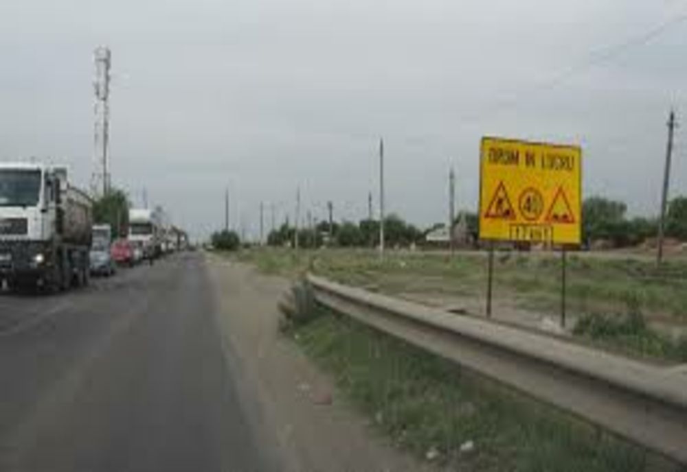 Trafic îngreunat pe centura Bucureștiului din cauza unui autocamion căruia i s-a desprins o roată