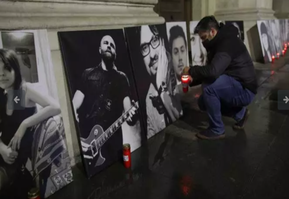 Lanţ uman în București, în memoria victimelor de la „Colectiv”