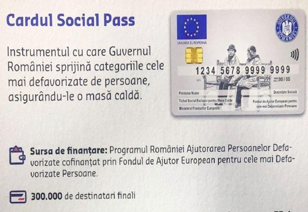 Primăria Pantelimon a distribuit tichetele pentru o masă caldă