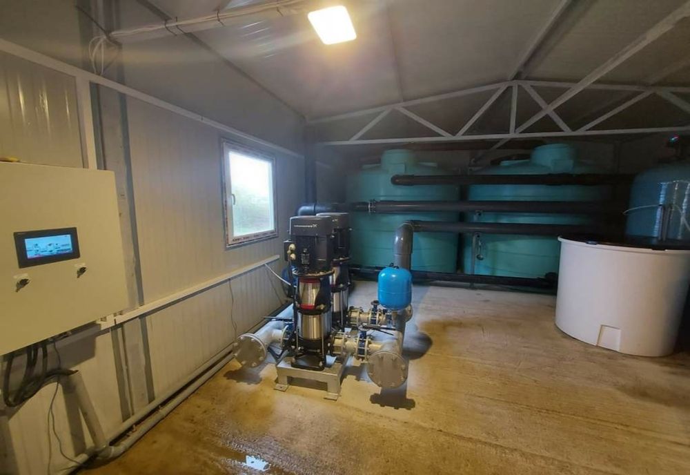 O noua stație de tratare a apei potabile în Mogoșoaia