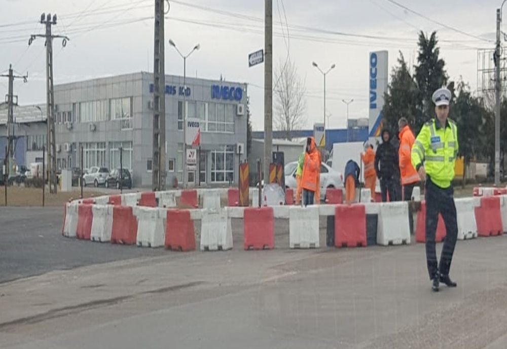 Balotești: Un nou sens giratoriu la ieșirea de pe strada Ion Lahovari