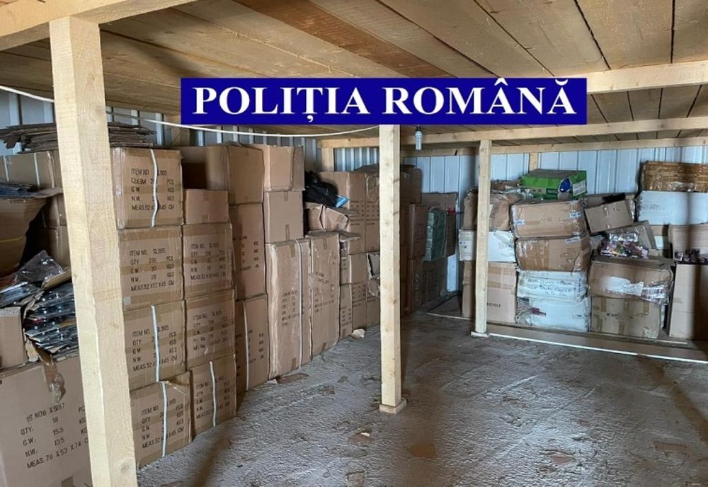 450.000 de jucării fără acte, descoperite la un cetățean chinez din Afumați