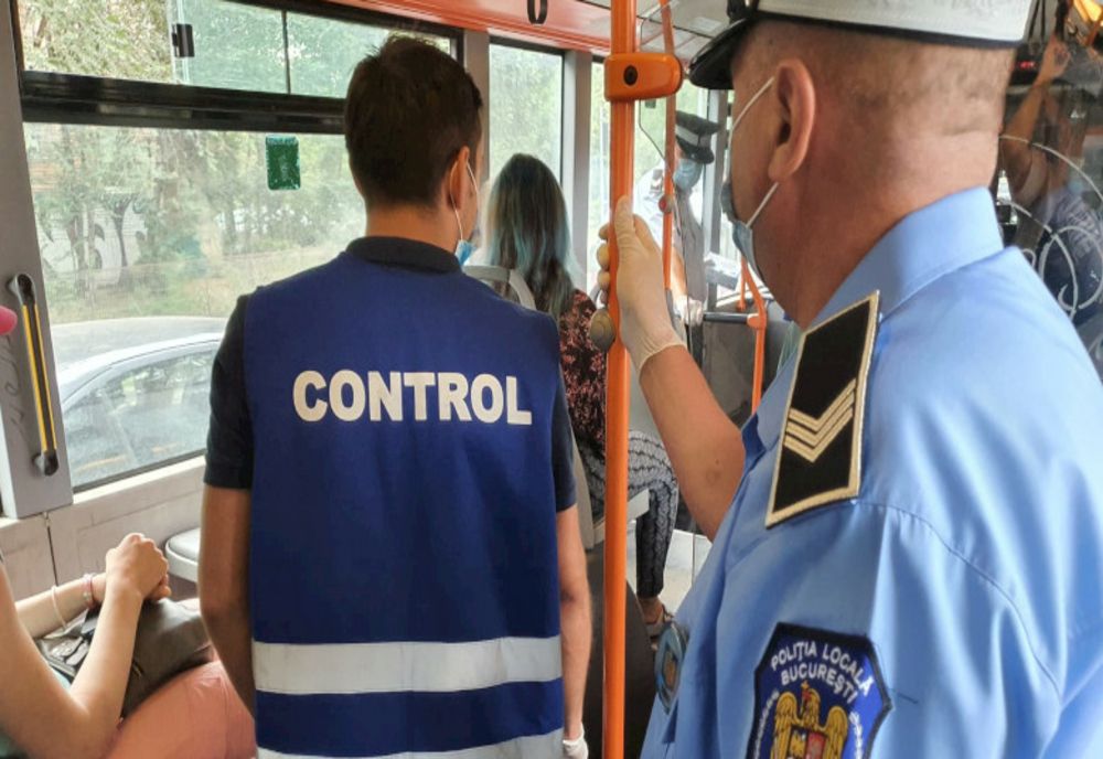 Controlori însoțiți de polițiști pe liniile STB din București-Ilfov