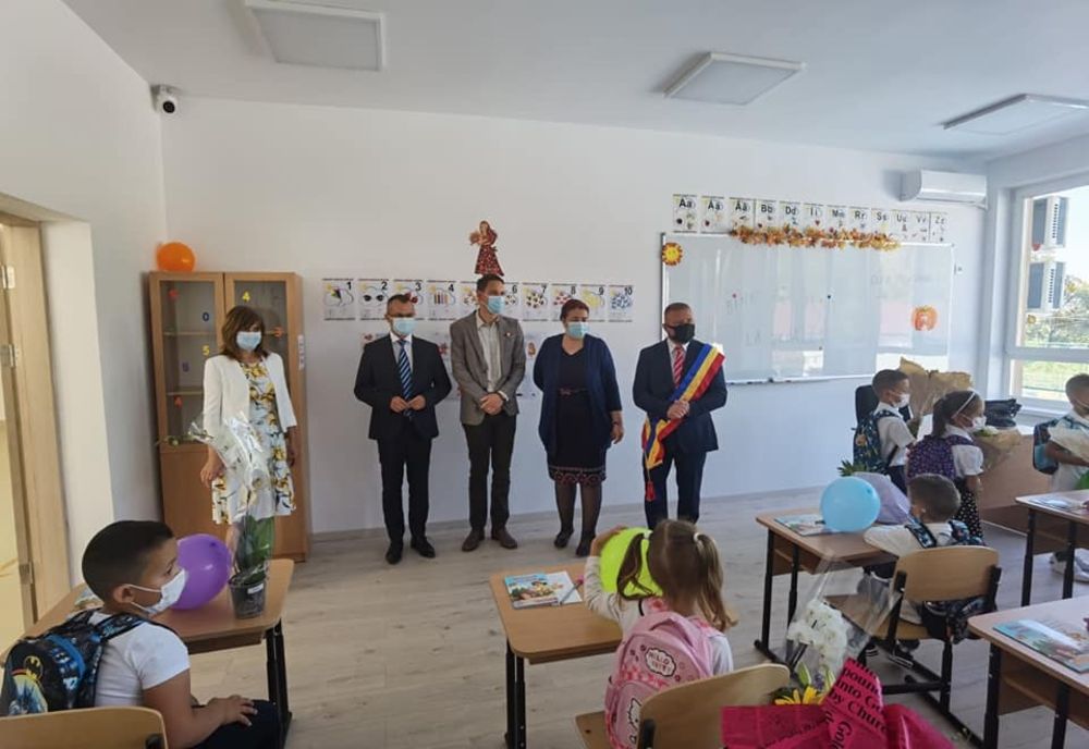 Nou corp de clădire dat în folosință la Școala nr. 1 Jilava