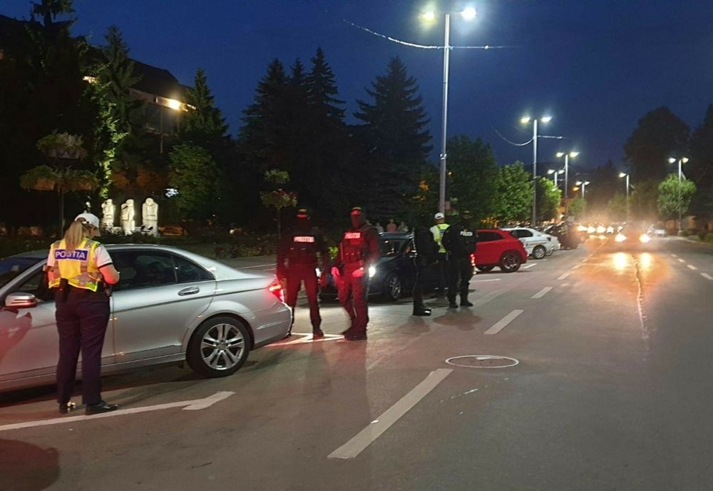 Razie desfășurată de polițiștii giurgiuveni