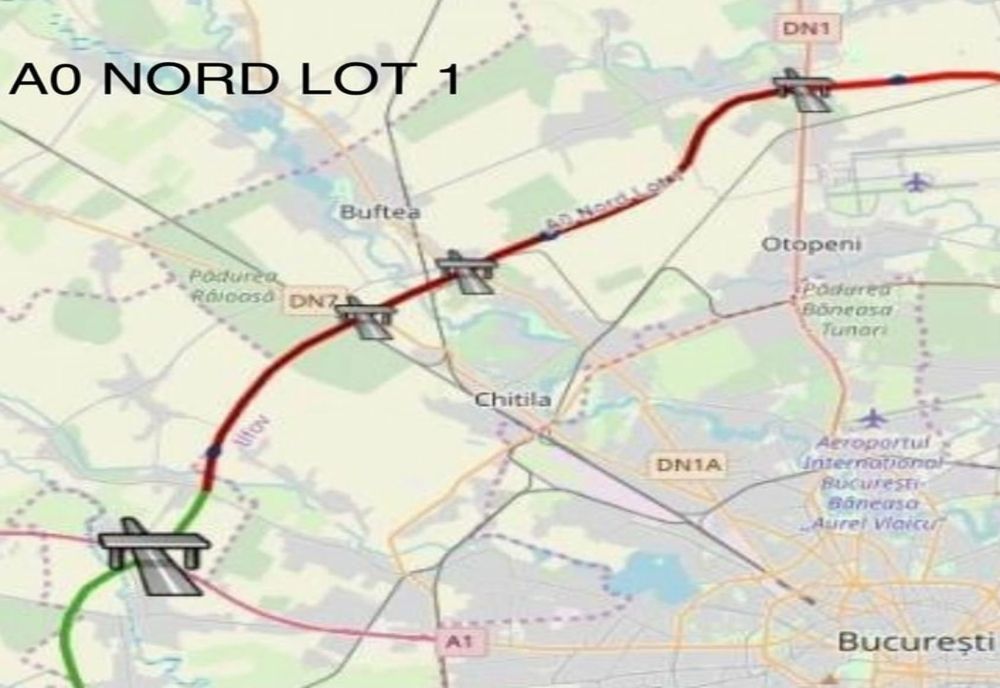 Ilfov. După soluţionarea contestaţiilor, au fost finalizate procedurile şi a fost desemnat câştigătorul Lotului I al A0 Nord