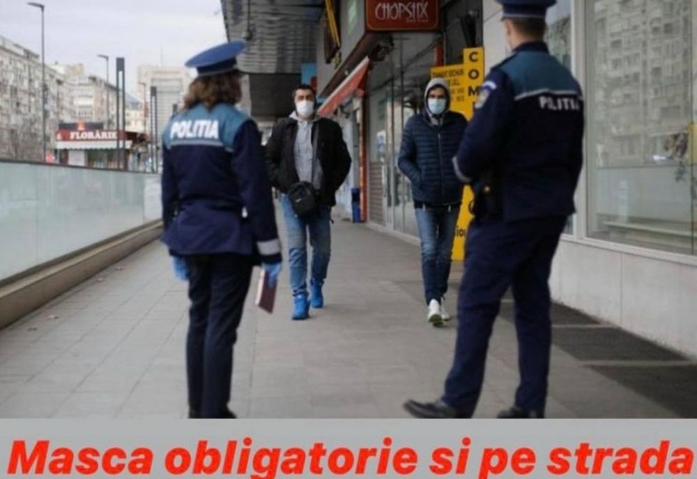 Masca obligatorie, de astăzi, în toate spaţiile publice din Ilfov