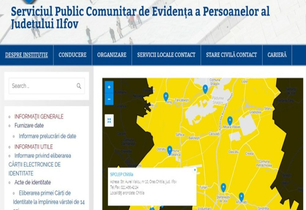 Serviciul Public Comunitar de Evidență a Persoanelor Ilfov devine Direcție Județeană