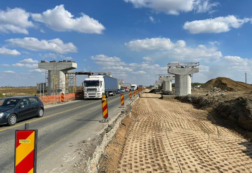 Ritm alert de lucru la pasajul Olteniței – Popești-Leordeni