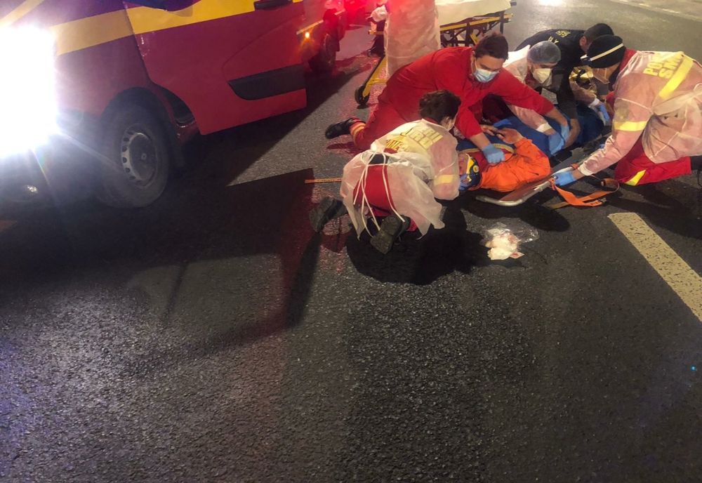 Ilfov. Pieton accidentat grav pe Centura Bucureştiului, la Mogoşoaia.  Circulaţie este restricţionată  