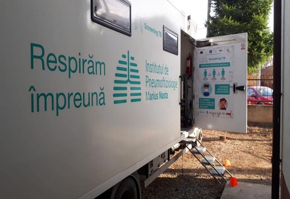 Ilfov. Caravana de depistare a tuberculozei, la Brănești