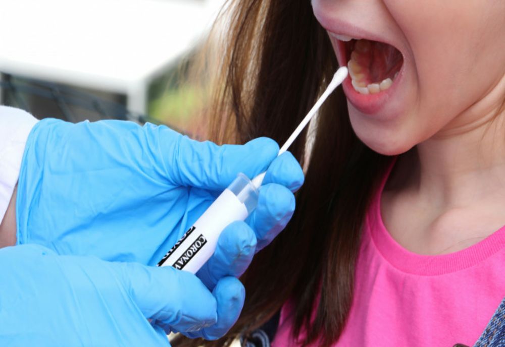 Ilfov. Testări gratuite anti-Covid în fața Primăriei Ciorogârla