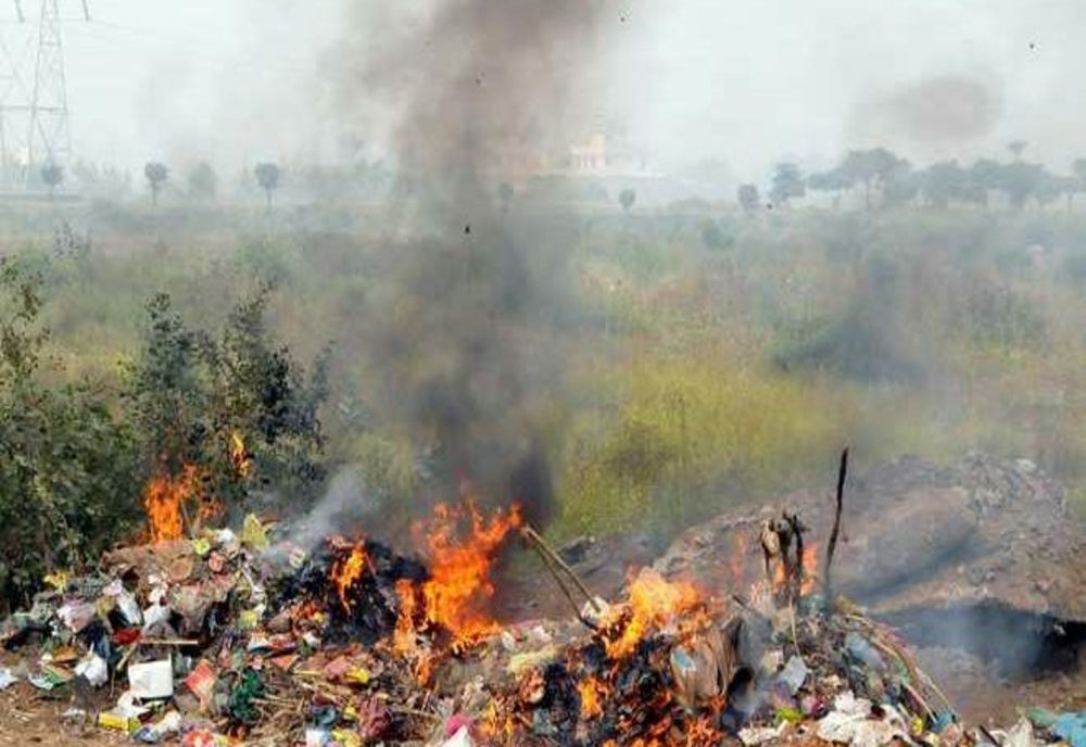 Control al Gărzii de Mediu la Sinteşti: Arderi masive de deşeuri menajere, anvelope, scaune auto şi cabluri