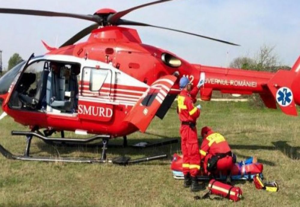 Dâmbovița. Accident grav pe DN1A. A fost activat Planul Roșu de Intervenție, după impactul dintre un autoturism și un microbuz