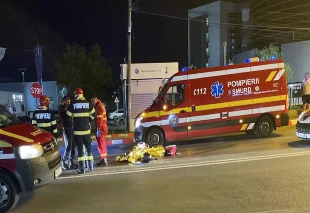 Ilfov. O motociclistă a murit după ce s-a dezechilibrat în mers și a căzut, pe șoseaua Pipera – Tunari