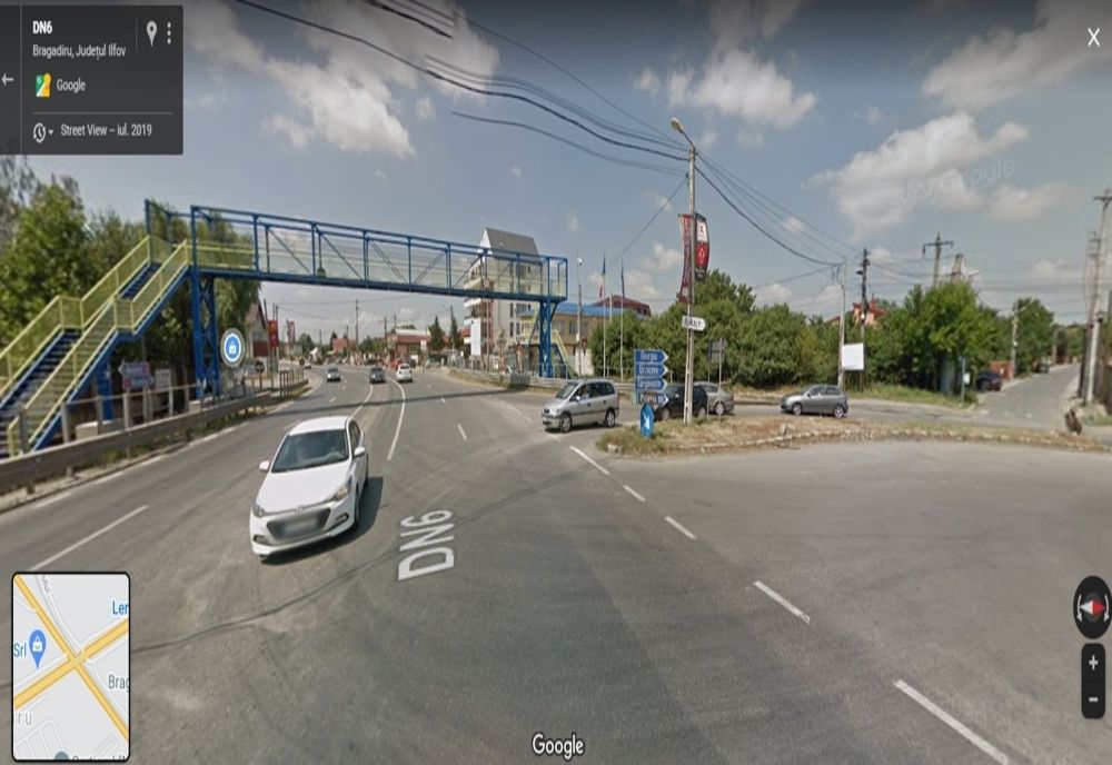 S-a deschis circulaţia pe drumul de legătură dintre DN6 şi Centura Capitalei, la Bragadiru