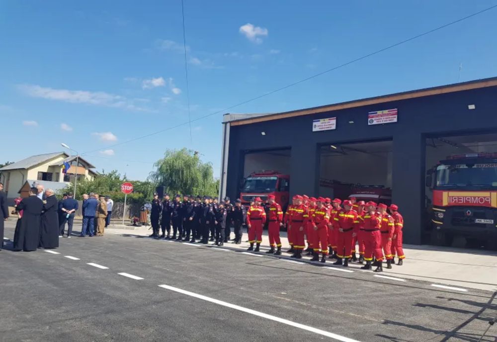Subunitate de pompieri la Domnești