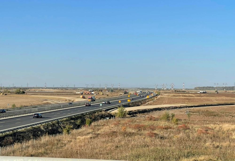 Lucrările în şantierul Lotului III al Autostrăzii A0 continuă