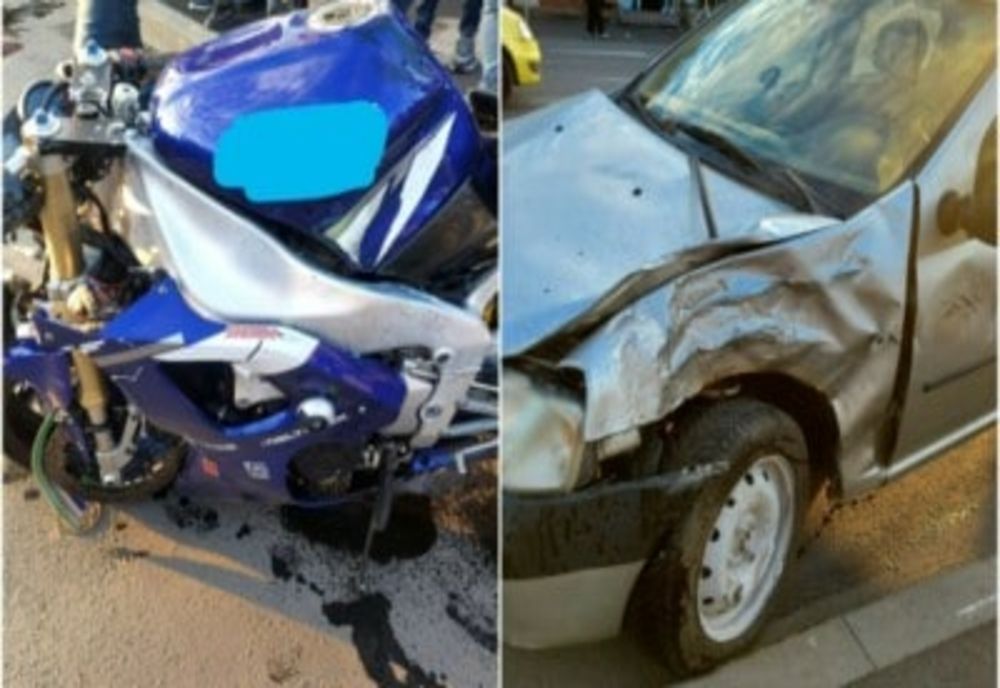 Ilfov. Un șofer beat s-a înfipt cu mașina într-un stâlp de curent, pe un drum din Ilfov. Ce alcoolemie avea