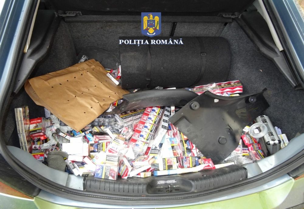 Ilfov. Contrabandişti de ţigări, reţinuţi de poliţişti
