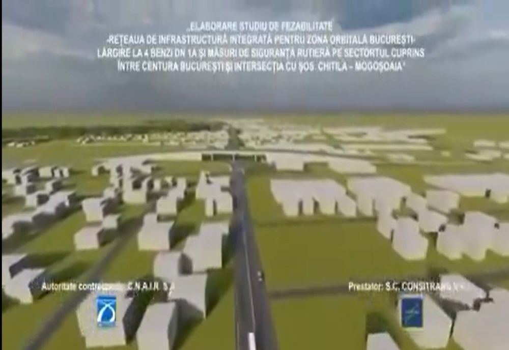 Ilfov. CNAIR a avizat studiul de fezabilitate pentru lărgirea la patru benzi a DN1A