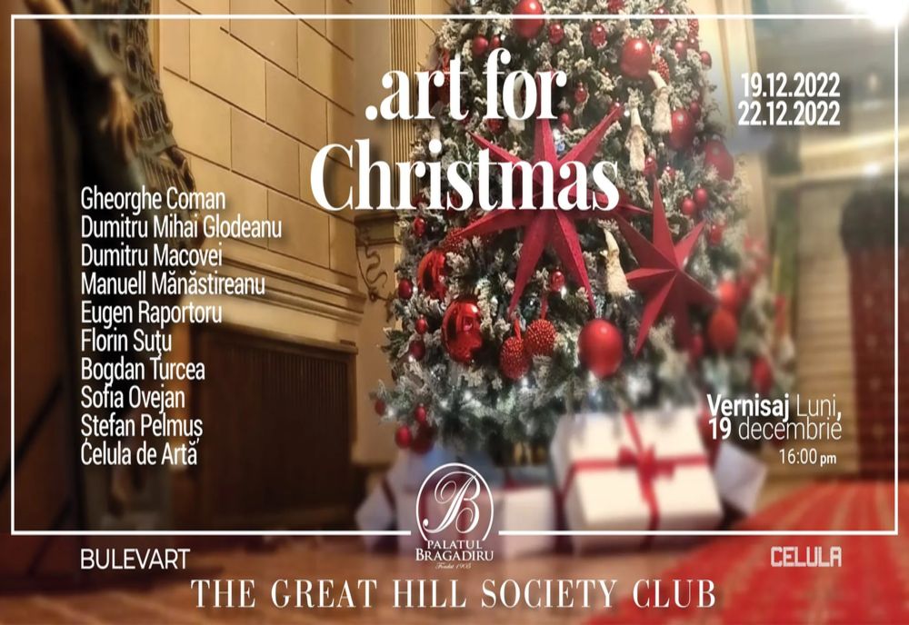 “Art for Christmas”, la palatul Bragadiru