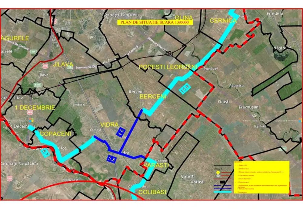 Ilfovul va avea 35 kilometri de piste de biciclete