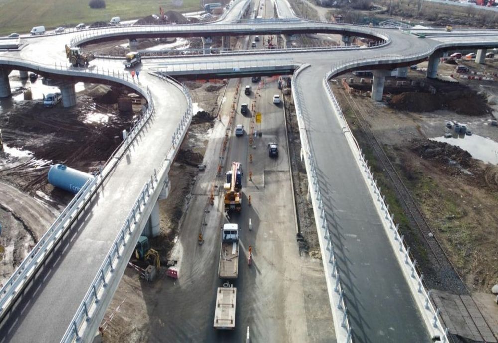 S-au reluat lucrările şi la Pasajul Olteniţei- Popeşti Leordeni