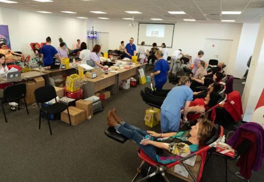 Campanie amplă de donare de sânge în Ilfov