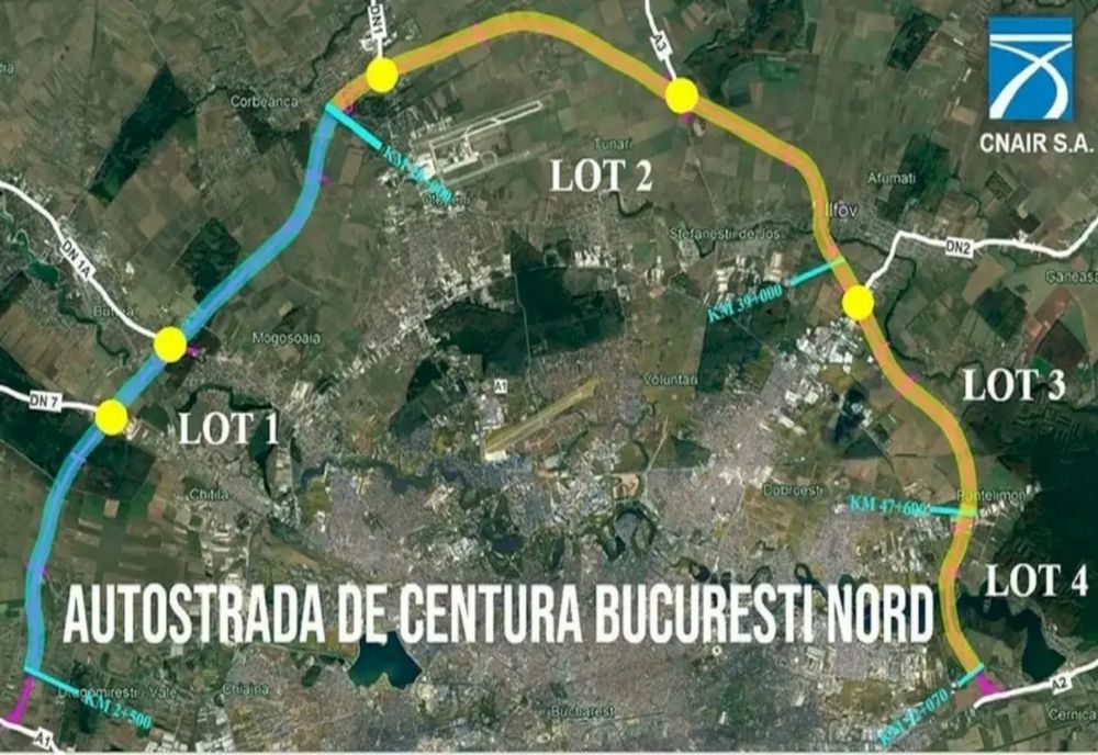 Ilfov. Segmentul A0 Nord, de pe Centura Modernă a Capitalei a rămas fără contract semnat. Iar s-a depus contestație la licitație