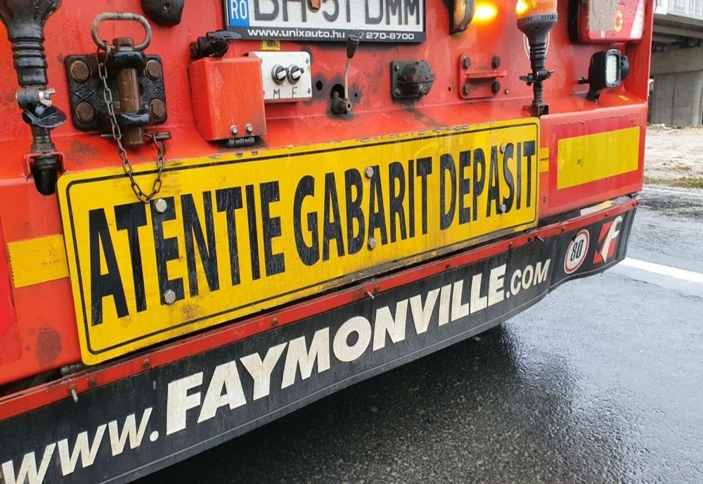 Transport agabaritic pe ruta Dumbrava – Bolintin Deal