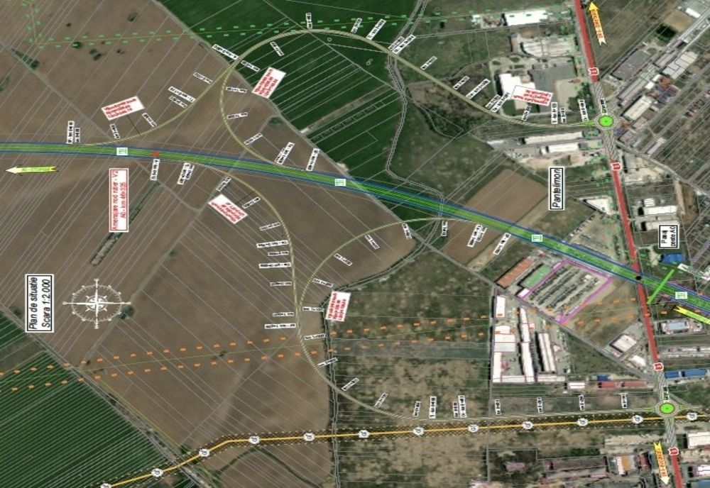 Ilfov. Nod rutier între Autostrada Bucureștiului A0 și DN3