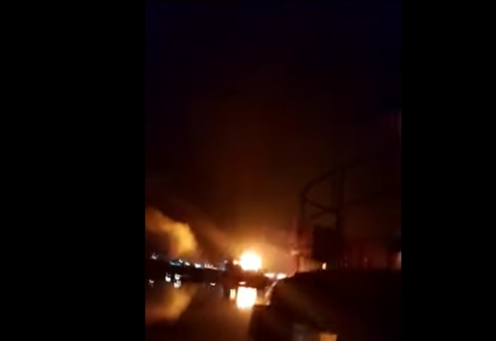 ATAC CU DRONE RUSEȘTI ASUPRA ORAȘULUI IZMAIL, ÎN APROPIERE DE GRANIȚA CU ROMÂNIA