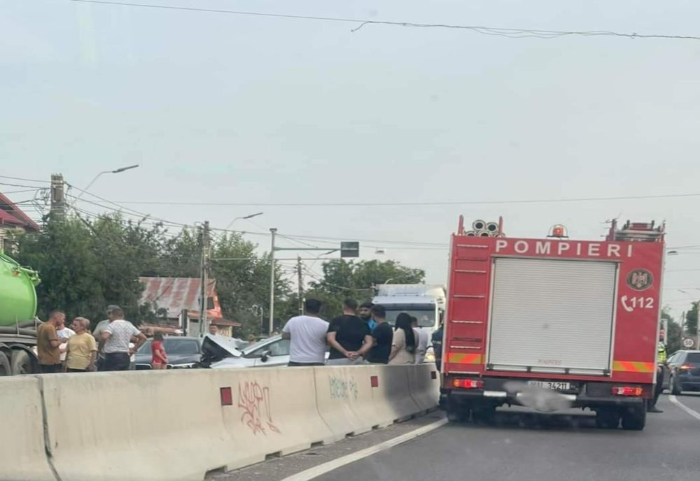 Accident pe DN 5, în localitatea 1 Decembrie! Bărbat grav rănit, preluat de elicopterul SMURD