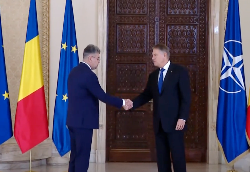 MARCEL CIOLACU, DESEMNAT PREMIER DE KLAUS IOHANNIS: ”MANDATUL MĂ ONOREAZĂ ȘI MĂ OBLIGĂ”