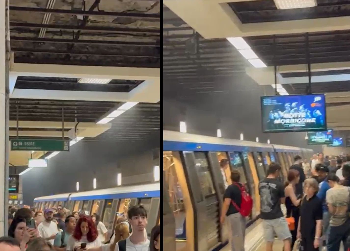 Panică la metrou