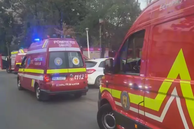 Incendiu la Institutul Fundeni: 37 de pacienți evacuați. Focul ar fi pornit de la o saltea