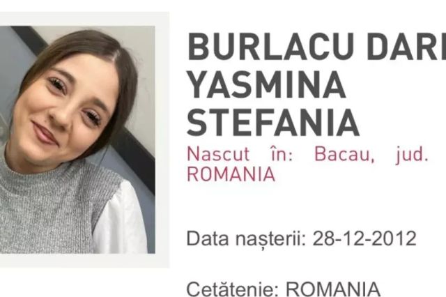 Minoră de 13 ani, din Bacău, dispărută în București. Poliția cere ajutorul populației