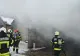 Incendiu la un apartament din Capitală. Un bărbat de 60 de ani, transportat la spital