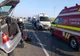 Accident grav pe Centura Capitalei - 2 persoane încarcerate, 4 răniți - un tir și trei autoturisme, implicate